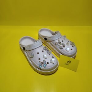 Crocs A Bayaband Clog in Black White with Original Box